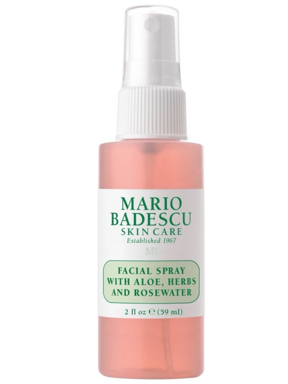 Mario Badescu Rosewater Facial Spray 4 oz pump bottle NEW skincare hydration